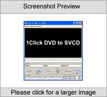 Click DVD to SVCD Screenshot